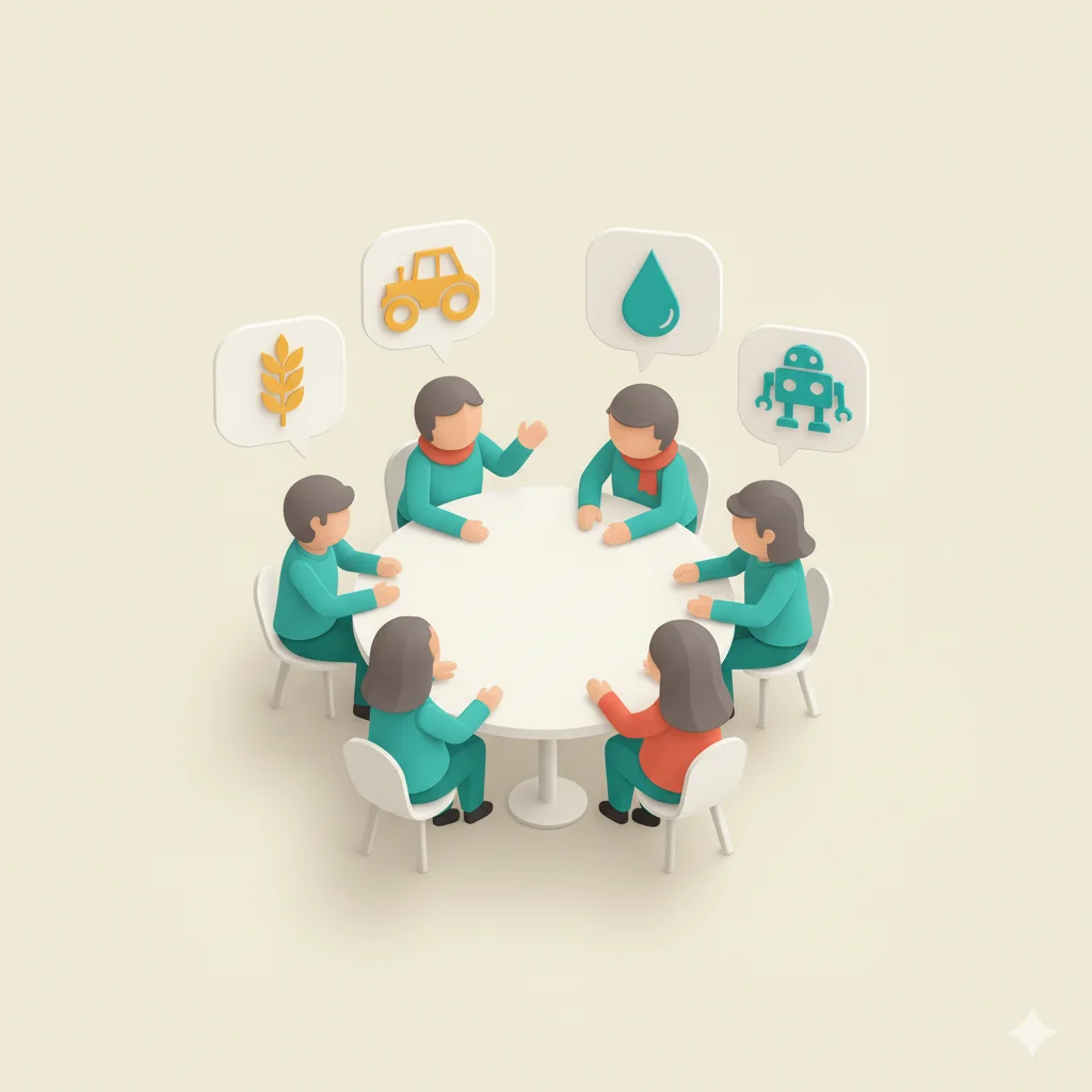 Strategy retreat — team in exchange